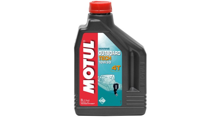 Eļļa 4-taktu laivas motoram, Motul, 10W30, 2 Litri